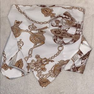 Bandana tie back top